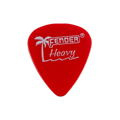 Fender California Clear heavy red kytarov trstko