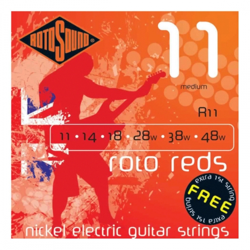 Rotosound R 11 Roto Reds  struny na elektrickou kytaru