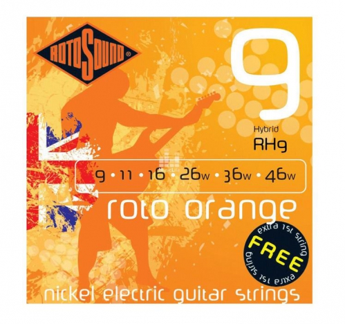 Rotosound RH 9 Roto Orange  struny na elektrickou kytaru