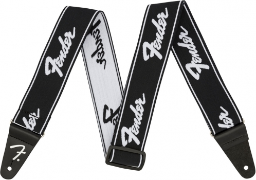 Fender Weighless Running Logo B/W