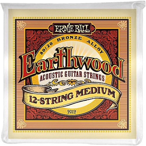Ernie Ball 2012 Earthwood 12′s Medium struny na akustickou kytaru