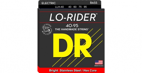 DR LLH-40 Lo-Rider struny na basovou kytaru