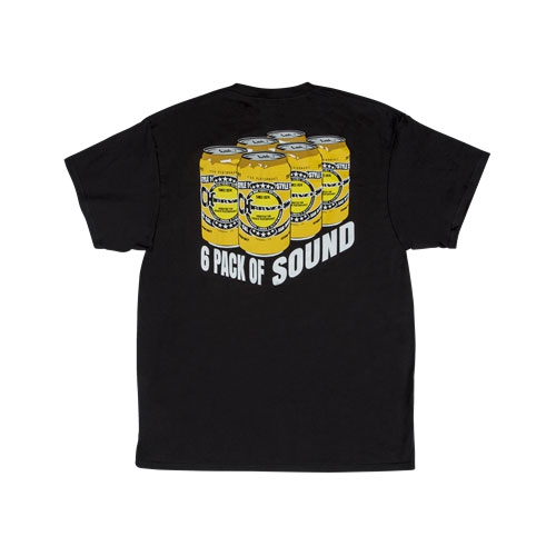Charvel 6 Pack Of Sound T-Shirt, Black, M