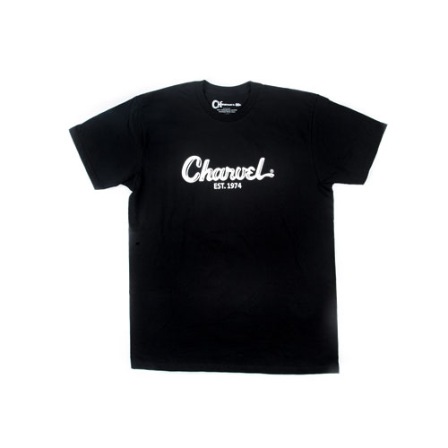 Charvel Toothpaste Logo Tee, Black, M