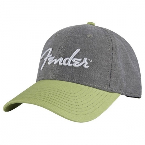 Fender California Series Chambray Logo Hat, One Size Fits Most