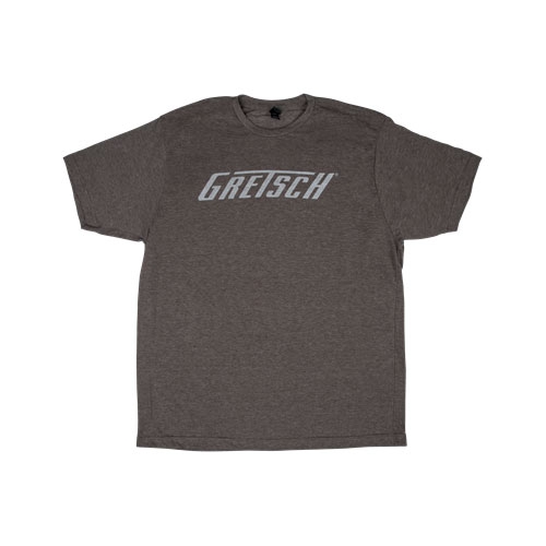 Gretsch Logo T-Shirt, Heather Gray, M