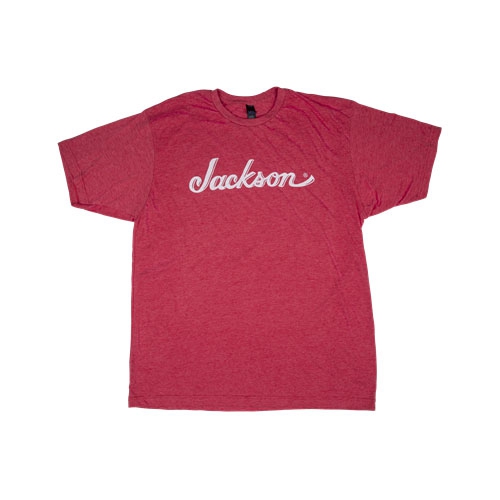 Jackson Logo T-Shirt, Heather Red, M