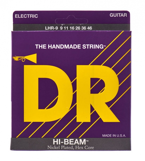 DR LHR-9 Hi-Beam struny na elektrickou kytaru
