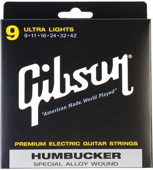 Gibson SEG-SA9 Humbucker Special Alloy struny na elektrickou kytaru