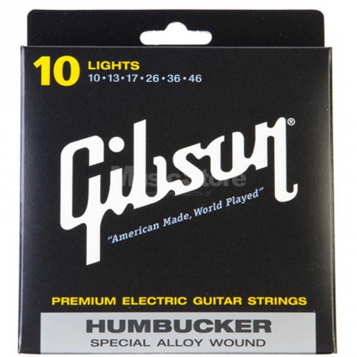 Gibson SEG-SA10 Humbucker Special Alloy struny na elektrickou kytaru