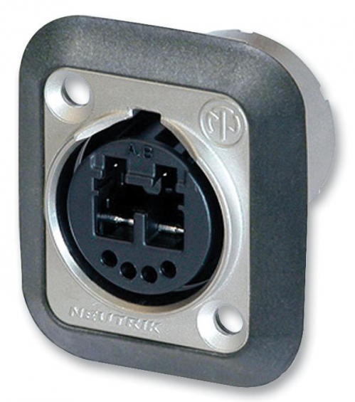 Neutrik NO2-4FDW-R optick� konektor panel