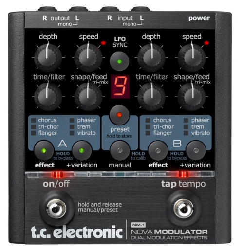 TC electronic NM-1 Nova Modulator kytarov efekt