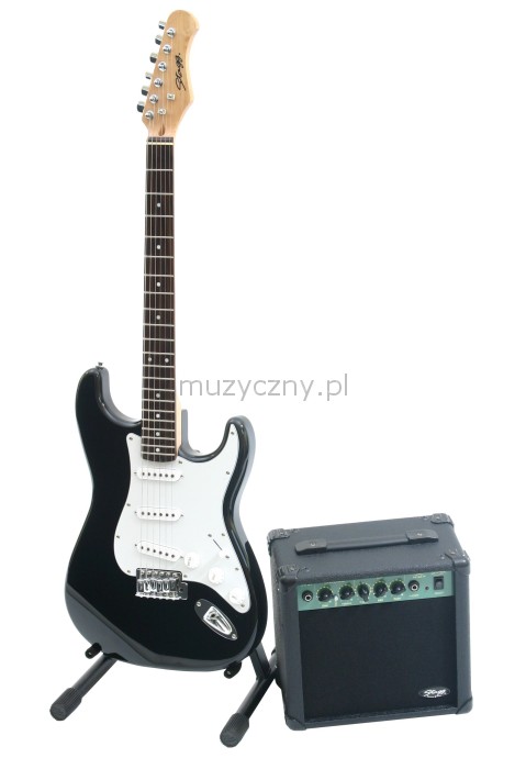 Stagg S300BK SET elektrick kytara