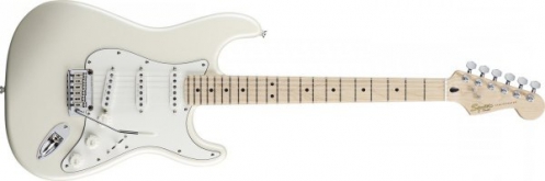 Fender Deluxe Stratocaster Maple Fingerboard, Pearl White Metallic