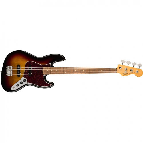 Fender ′60s Jazz Bass Lacquer Pau Ferro Fingerboard 3-Color Sunburst