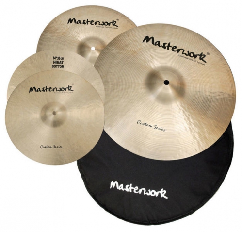 Masterwork Custom Cymbal Set HH14,C16,R20 sada bubnovch inel