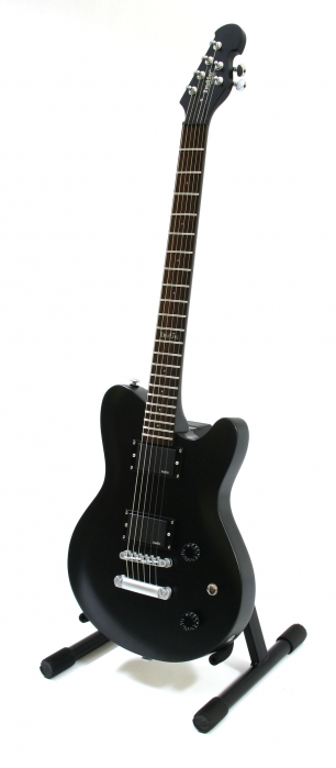 Indie Shape Standard mat black elektrick kytara