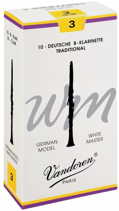 Vandoren clarinet  Bb White Master 3