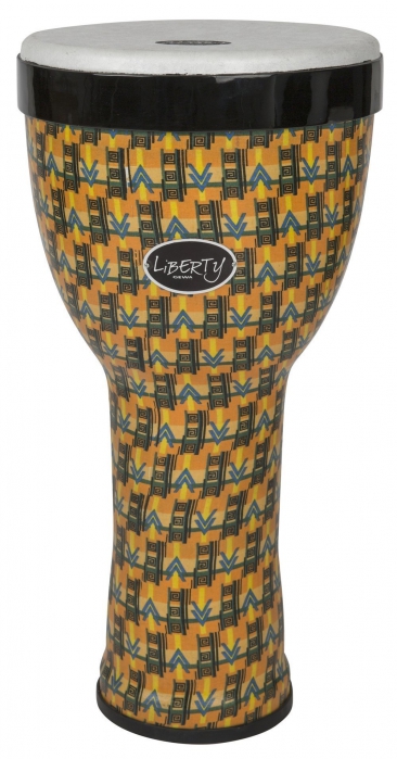 GEWA Djemb Liberty Series Nestable 12″ Abstract Kente