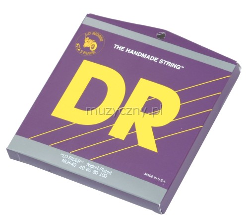 DR NLH-40 Lo-Rider struny na basovou kytaru