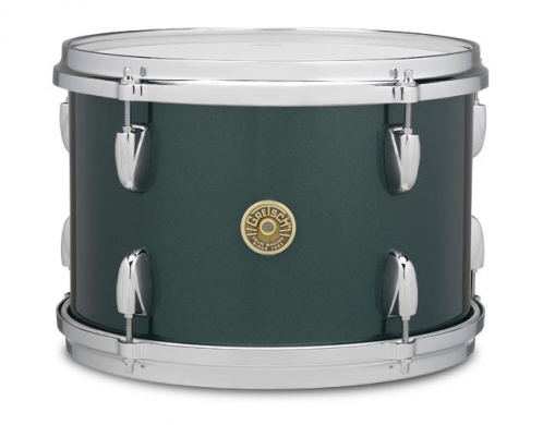 Gretsch Tom Tom Usa Broadkaster Gloss Lacquer 13″ X 11″ Cadillac Green Gloss
