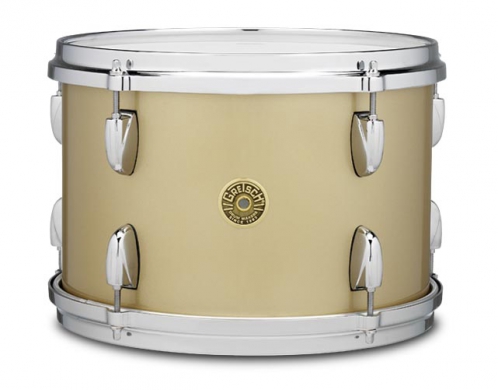 Gretsch Tom Tom Usa Broadkaster Gloss Lacquer 13″ X 11″ Gold Mist