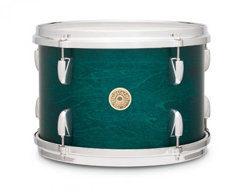 Gretsch Tom Tom Usa Broadkaster Satin Lacquer 14″ X 12″ Satin Caribbean Blue Gretsch Tom Tom Usa Broadkaster Satin Lacquer 14″ X 12″ Satin Caribbean Blue