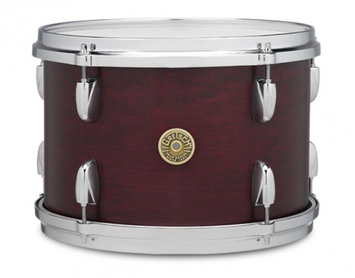 Gretsch Tom Tom Usa Broadkaster Satin Lacquer 14″ X 12″ Satin Cherry Red