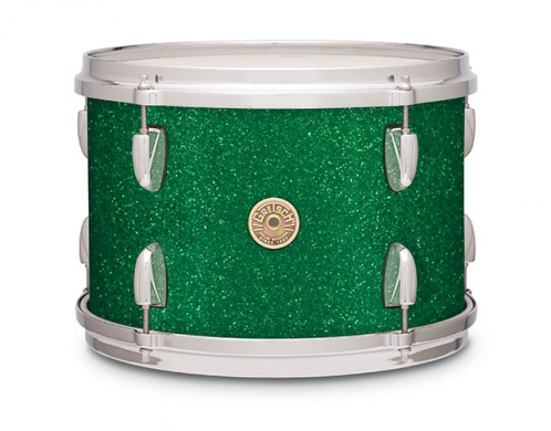 Gretsch Tom Tom Usa Broadkaster Nitron Wrap 15″ X 13″ Green Glass