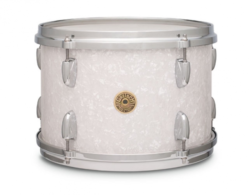 Gretsch Tom Tom Usa Broadkaster Nitron Wrap 15″ X 13″ Vintage Marine Pearl