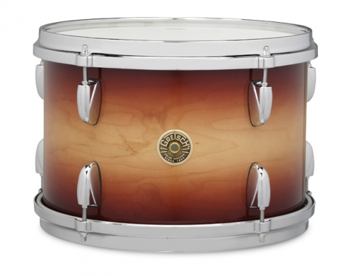 Gretsch Tom Tom Usa Broadkaster Gloss Lacquer 12″ X 6″ Millennium Maple Walnut
