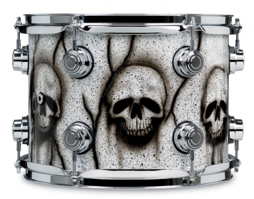 Drum Workshop 8017041 Graphic Granite Skulls