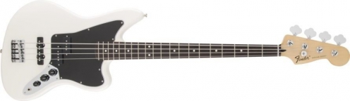 Fender Standard Jaguar Bass, Pau Ferro Fingerboard, Olympic White