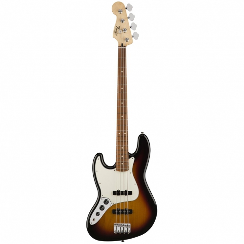 Fender Standard Jazz Bass Left-Handed, Pau Ferro Fingerboard, Brown Sunburst