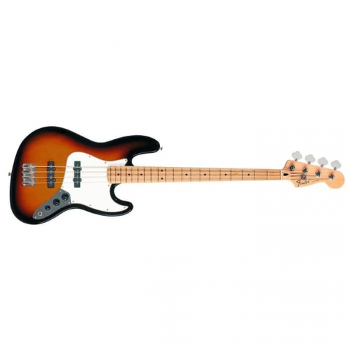 Fender Standard Jazz Bass Maple Fingerboard, Brown Sunburst