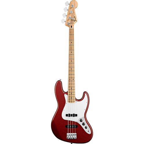 Fender Standard Jazz Bass Maple Fingerboard, Candy Apple Red