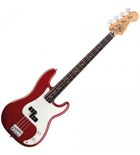 Fender Standard Precision Bass Pau Ferro Fingerboard, Candy Apple Red
