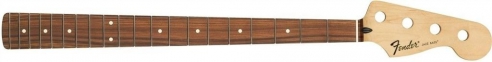 Fender Standard Series Jazz Bass Neck, 20 Medium Jumbo Frets, Pau Ferro