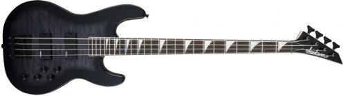 Jackson Js Series Concert Bass Js3q, Rosewood Fingerboard, Transparent Black Burst Jackson Js Series Concert Bass Js3q, Rosewood Fingerboard, Transparent Black Burst