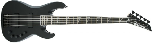Jackson Usa Signature David Ellefson Concert Bass Cb V, Ebony Fingerboard, Satin Black