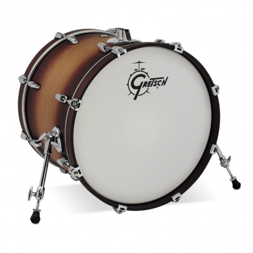 Gretsch Bass Drum NEW Renown Maple 2016 Satin Tobacco Burst Gretsch Bass Drum NEW Renown Maple 2016 Satin Tobacco Burst