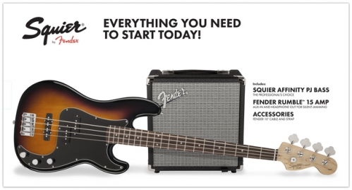 Fender Precision Bass Pj Pack, Laurel Fingerboard, Brown Sunburst, 230v Uk Fender Precision Bass Pj Pack, Laurel Fingerboard, Brown Sunburst, 230v Uk