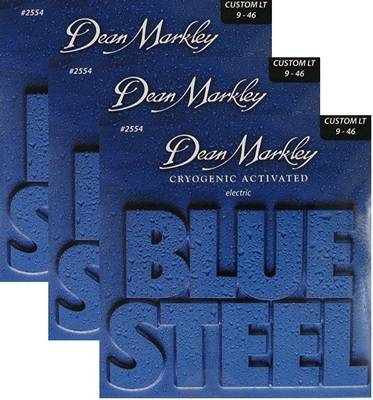 Dean Markley 2554-3PK Blue Steel CL struny na elektrickou kytaru