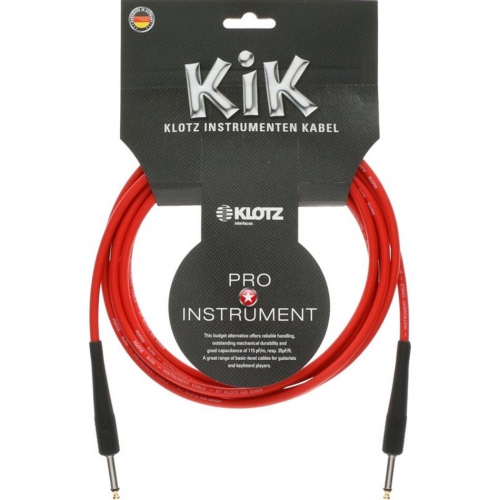 Klotz KIK4.5PPRT Instrumentln kabel