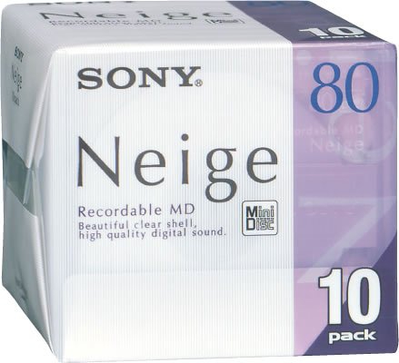 Sony MD80 Neige MiniDisc