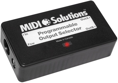 MIDI Solutions- Programmable Output Selector