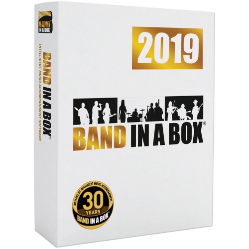 Pg Music Band-In-A-Box Pro 2019 Mac Box