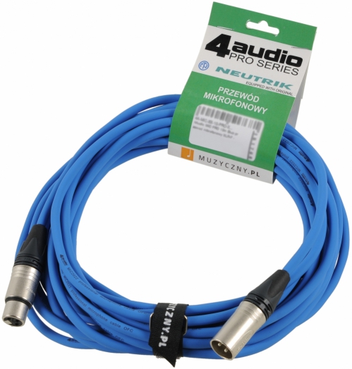 4Audio MIC PRO 15m Blue drt