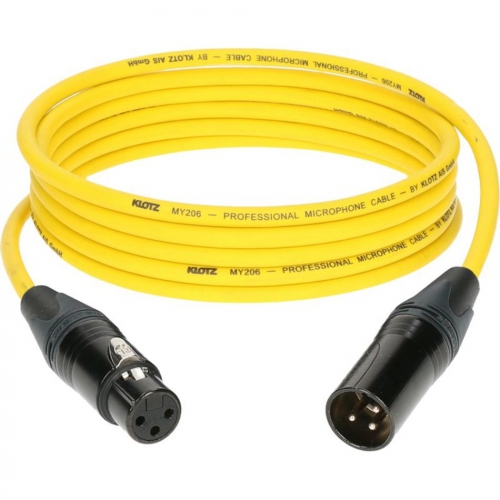 Klotz przew�d mikrofonowy 5m ��ty