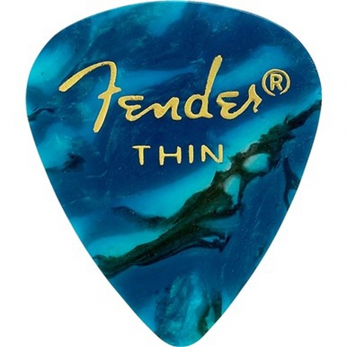 Fender Ocean Turquoise, 351 Shape, Thin